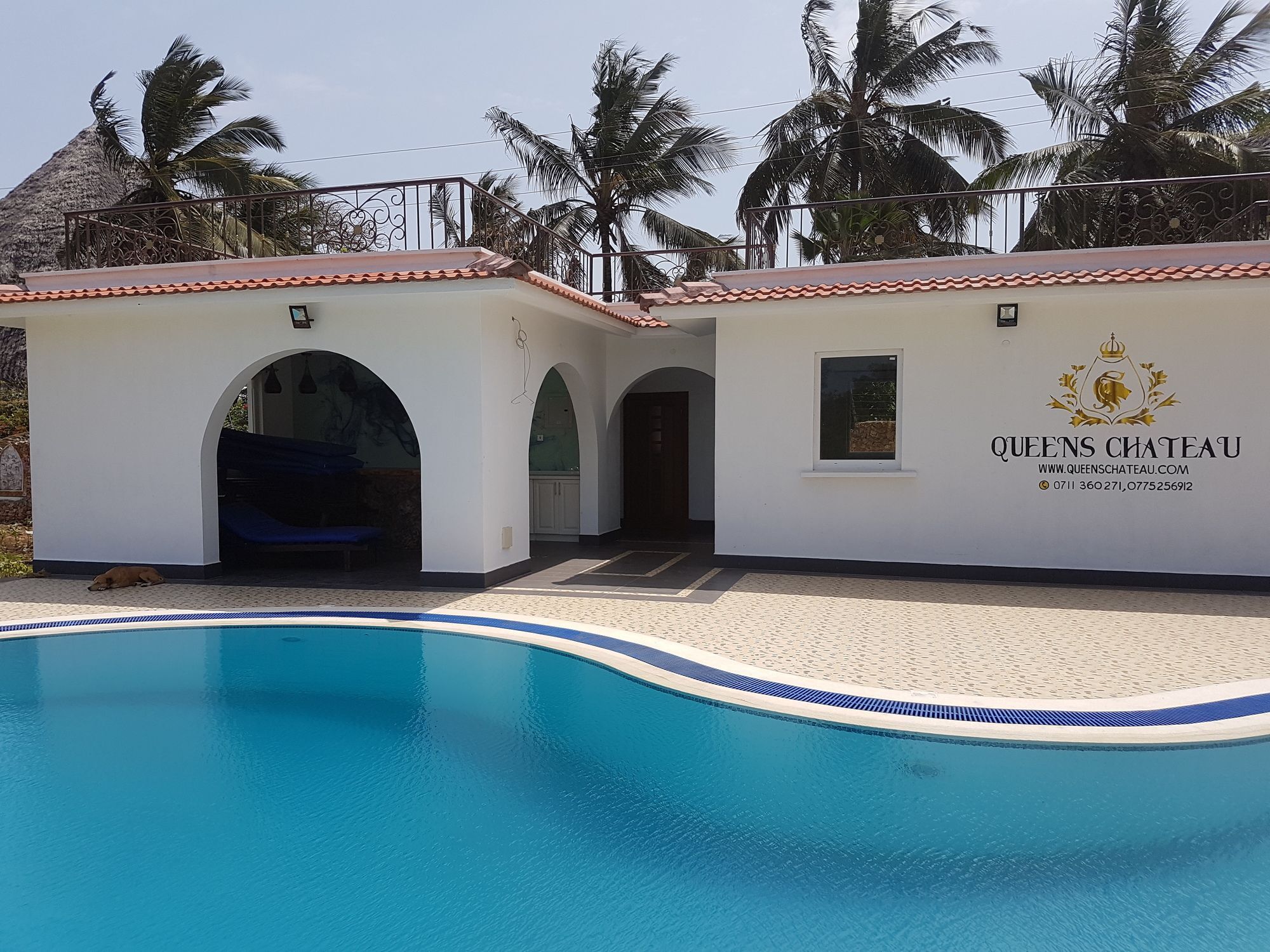 Queens Chateau Boutique Villa Diani Beach Exteriör bild